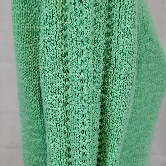Rachel Zoe green multi knit sweater Women's Size S - Picture 6 of 12